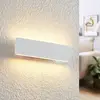 Image de Applique murale LED Lindby Ignazia, 28 cm, blanc, métal, up/down
