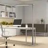 Image de Arcchio Lampadaire de bureau LED Susi, argent, capteur, variateur d'intensité