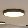 Image de Arcchio Plafonnier LED Noabelle, Ø 80 cm, noir, métal