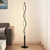 Image de Lindby lampe sur pied LED Welina, noir, 150 cm, intensité variable