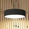 Image de Arcchio Suspension LED Noabelle, noir, 40 cm, métal