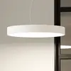 Image de Arcchio Suspension LED Noabelle, Ø 80 cm, blanc, métal