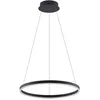 Image de Arcchio LED Suspension Albiona à intensité variable (Moderne) en Noir Métal e. a. pour Cuisine (1 lampe,à), lampe plafonnier suspension