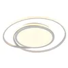 Image de Lucande LED Plafonnier Noud à intensité variable (Moderne) en Gris Métal e. a. pour Chambre coucher (1 lampe,à), Eclairage Lampe Luminaire Plafond Eclerage
