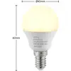 Image de Ampoule LED Lindby, goutte, E14, 4,5W, opale, 3000K