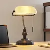 Image de Lindby lampe de bureau Profina, 39 cm, brun rouille, acier