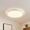 Image de Lindby Plafonnier LED Sleya Ø 50 cm, blanc, CCT, intensité variable