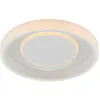 Image de Lindby LED Plafonnier Wikani à intensité variable (Moderne) en Blanc Métal e. a. pour Salon & Salle manger (1 lampe,à), Eclairage Lampe Luminaire Plafond Eclerage