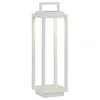 Image de LED Luminaire de terrasse Mirina (Avec variateur d'intensité tactile) à intensité variable (Moderne) en Blanc Aluminium (1 lampe,à)