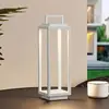 Image de Lucande luminaire d'extérieur LED Mirina, blanc, batterie, variateur