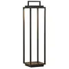 Image de LED Luminaire de terrasse Elaja (Avec variateur d'intensité tactile) avec une connexion USB à intensité variable (Moderne) en Noir Aluminium (1 lampe,à)