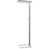 Image de Arcchio LED Lampadaires de bureau Logan Ultra à intensité variable (Moderne) en Gris Aluminium e. a. pour Bureau (1 lampe,à), Lampe lampe travail lampadaire