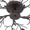 Image de Lindby Plafonnier Bigna à intensité variable (Moderne) en Marron Métal e. a. pour Salon & Salle manger (à 10 lampes, G9) Luminaire Lampe Plafond Eclerage Eclairage
