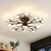 Image de Lindby plafonnier Bigna, Ø 68 cm, 10 lampes, verre, métal