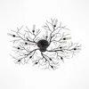 Image de Lindby Plafonnier Bigna à intensité variable (Moderne) en Marron Métal e. a. pour Salon & Salle manger (à 15 lampes, G9) Luminaire Lampe Plafond Eclerage Eclairage