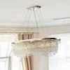Image de Maytoni suspension Toils, doré, cristaux, 7 x E14