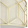 Image de Maytoni plafonnier Messina, Ø 57 cm, beige, lin