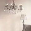 Image de Maytoni Lustre Grace laiton vieilli métal/verre 10 lampes