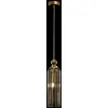 Image de Maytoni Antic suspension abat-jour en verre cognac