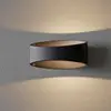 Image de Maytoni Applique LED Trame, forme ovale en noir