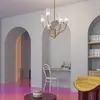 Image de Maytoni Arco suspension avec 3 abat-jour en verre