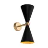 Image de Maytoni Vesper applique à 2 lampes noire/dorée