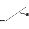 Image de Maytoni applique murale LED Fad, noir, métal 100 cm ajustable