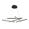 Image de Maytoni Line suspension LED 3 000 K noire