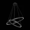 Image de Maytoni Rim suspension LED, 840, 2 anneaux, noire