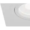 Image de Maytoni Spot encastré Atom, GU10, blanc, cadre angulaire