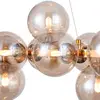 Image de Maytoni Suspension allongée Dallas, doré