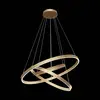 Image de Maytoni Rim suspension LED, 840, 3 anneaux, laiton