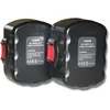 Image de vhbw 2X Batterie Compatible avec Bosch PSR 14.4/N, PSR 14.4VE-2(/B), PSR 14.4, PSR 14.4-2, PSB 14.4V Outil électrique (3000 mAh, NiMH, 14,4 V)