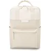 Image de Kapten & Son Sac a dos Bergen Small Sandstone 9 L | Petit sac à dos femme & homme blanc | Sac à dos de jour avec compartiment pour tablette | Idéal comme travial, voayge & bagages à main