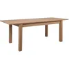 Image de Table à manger extensible 6-10 personnes - Rectangulaire - MDF - Industriel - Bergen - L 160-200 x P 75 x H 90 cm