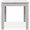 Image de Table 80 cm avec allonge NOHMA