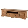 Image de MASSIVMOEBEL24.DE Meuble TV Manguier 200x45x55 Toulouse - différentes Couleurs, Couleur:Beige huilé, Mesure:200x45x55 cm (LxPxH)