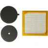Image de vhbw Lot de 3 filtres compatible avec Hoover TS2075 011, TS2076 011, TS2077 011, TS2165 001, TS2166 011, TS2171 011, TS2202 001 aspirateur - Remplacement pour 09205469