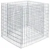 Image de ESTEXO Bac surélevé Gabione Gabione en métal galvanisé Panier en acier galvanisé Panier en acier gabione 180x90x100 cm