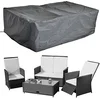 Image de 192 x 82 cm Housse de protection bâche couverture de jardin en rotin Chaises Groupe Protection Météo
