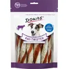 Image de Dokas Lot de 9 friandises à mâcher pour chien - 9 x 200 g - Peau de boeuf, coeur de canard et magret de canard
