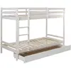 Image de Homestyle4u Enfant en pin Massif de 90 cm avec Coffre de lit, Bois, Multicolore, Taille Unique
