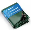 Image de NEMAXX® Bâche de Protection 650 g/m² 8x10 m (80 m²) Vert   bâche tissée PVC indéchirable, 100% imperméable & résistante aux UV, oeillets en Laiton   pour Camion, Bois, Piscine & Jardin