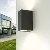 Image de Projecteur mural extérieur, Lampe extérieure anthracite, Applique murale extérieure, Up & Down, IP44, GU10, P:9,2 cm, Balcon Lampe murale, Terrasse, Cour, Applique murale extérieure