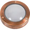 Image de Applique d'extérieur en laiton véritable en cuivre et verre de haute qualité IP64 résistant aux intempéries G9 lampe murale pour maison de jardin lampe d'extérieur lampe de bateau maritime