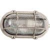 Image de Lampe murale en laiton, éclairage extérieur maritime mur de maison, en nickel, inoxydable, IP64, E27, L:21 cm, lampe de bateau, maison, balcon, lampe pour locaux humides