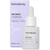 Image de HelloBody 1,2% RETINOL COMPLEX Booster (15 ml)   L’élixir de beauté régénérant et raffermissant   Soin anti-âge avec serum retinol, bakuchiol et huile luxueuse de Kahai