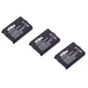 Image de vhbw 3X Batterie Compatible avec Swisscom Top S317 téléphone Fixe sans Fil (1300mAh, 3,7V, Li-ION)