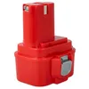 Image de vhbw Batterie Remplacement pour Makita 9101, 9101A, 9100A, 9102, 9102A pour Outil électrique (1500 mAh, NiMH, 9,6 V)