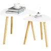 Image de SoBuy Tables Basses Gigognes Lot de 2 55cm et 40cm